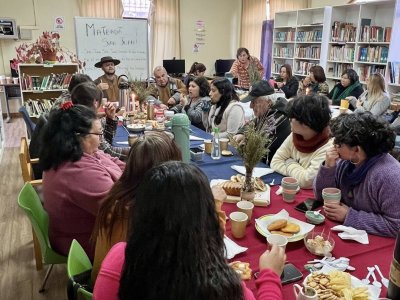 Mateada de San Juan en Biblioteca de Paredones